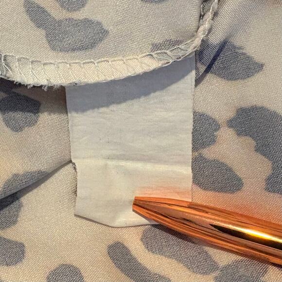 CBR Womens Maxi Dress Leopard Print SzXL Summer Spring Elegant Resort Beachfront - Picture 6 of 9